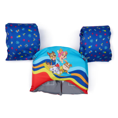 SwimWays PAW Patrol Swim Trainer, US Coast Guard Approved Life Vest, Kids Swim Vest and Swimming Aid, Arm Floaties & Life Jackets for Kids 33-55 lbs