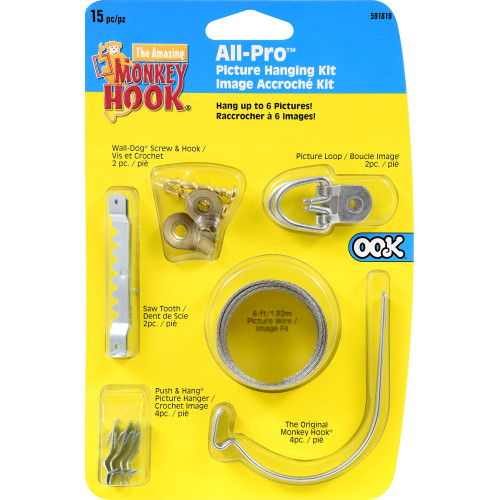OOK Picture Hanging Kit Finish Hillman US Site