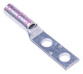 Compression Lugs Electro Tin-Plated Copper Pink 3/8 in. Stud 1/0 AWG