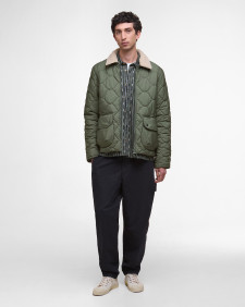 Jig Quilted Jacket Thyme