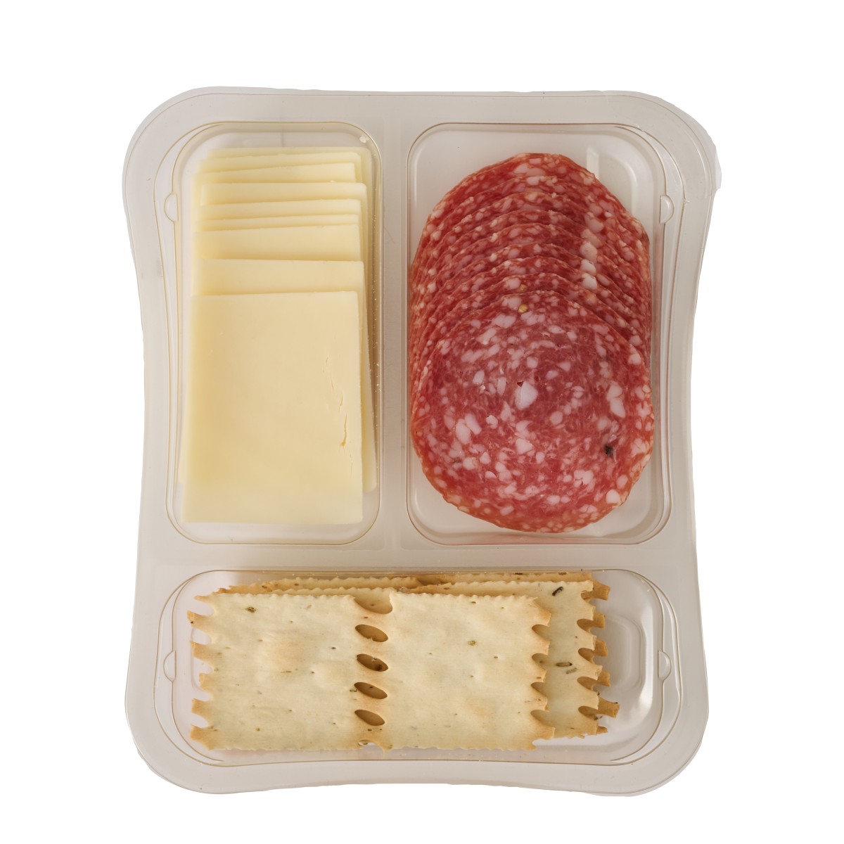 COLUMBUS(r) Genoa Snack Tray 8/3oz . C1C0 - Front Center Out of Package (Hi Res)