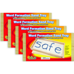 Word Formation Sand Tray, 15"W x 8"L, Pack of 4