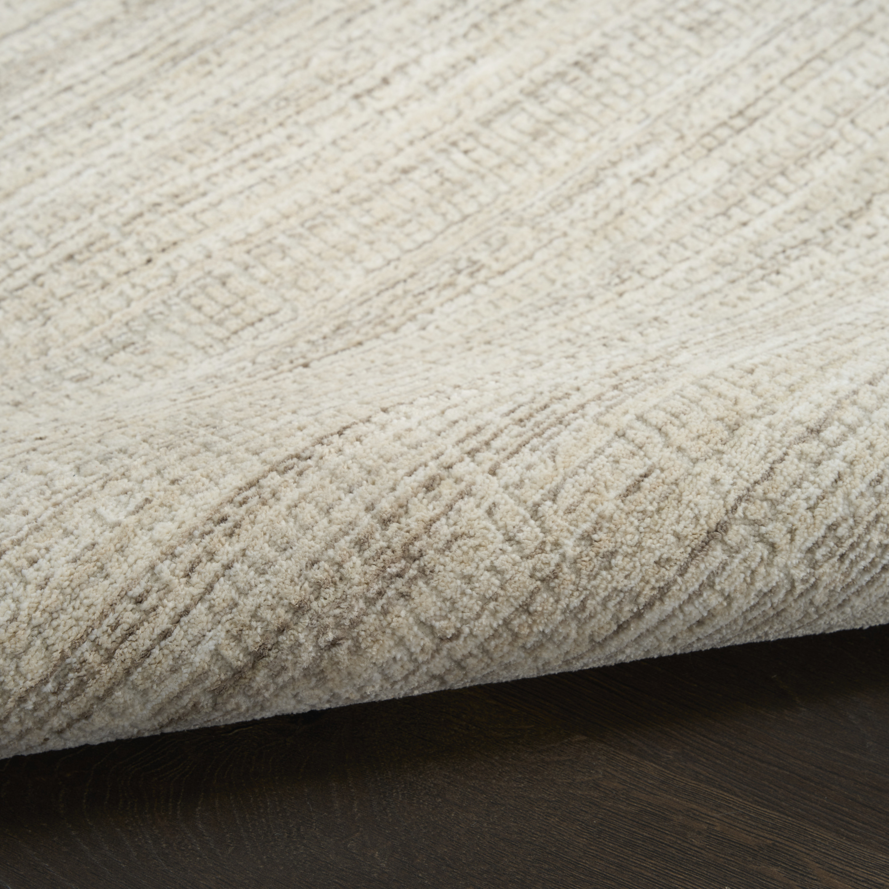 Calvin Klein CK079 Notes 7'10" x 9'10" Ivory Grey Modern Indoor Rug