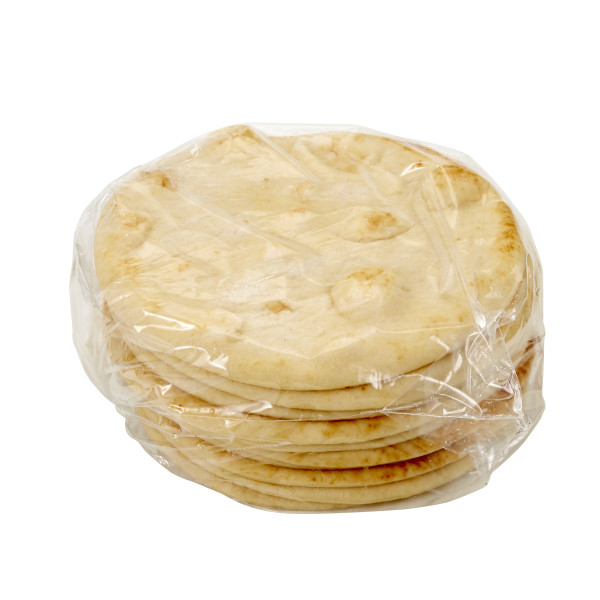 FONTANINI(r) Round Pita, 7 inch, 3.3 oz, 120 unit/case . C1CB - Front Center Inner Pack (Hi Res)