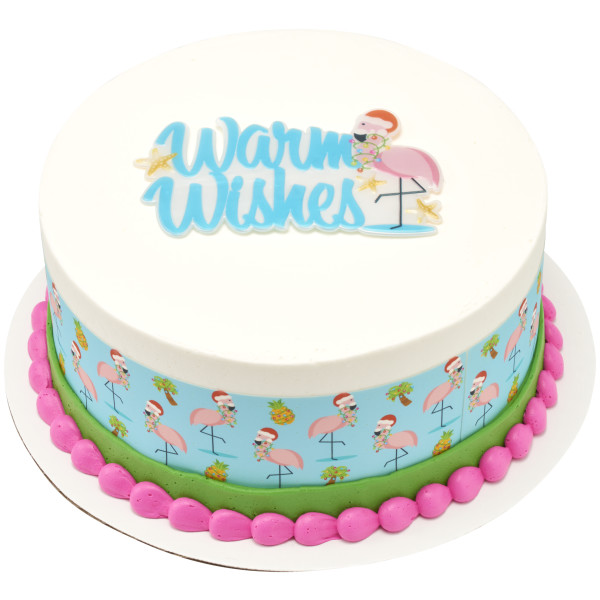 Tropical Christmas Wishes Layon