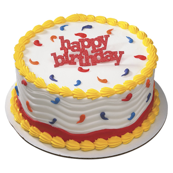 Happy Birthday Block Letter Layon
