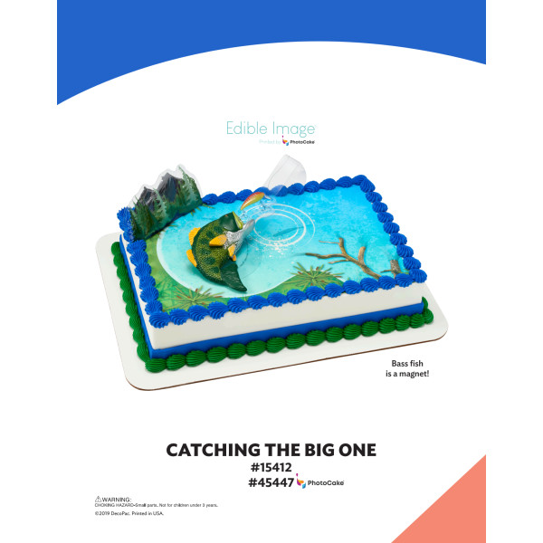 Catching the Big One The Magic of Cakes® PhotoCake® Enhanced Background Page