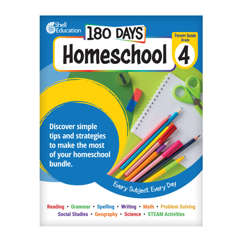 180 Days™: Homeschool Grade 4 Set
