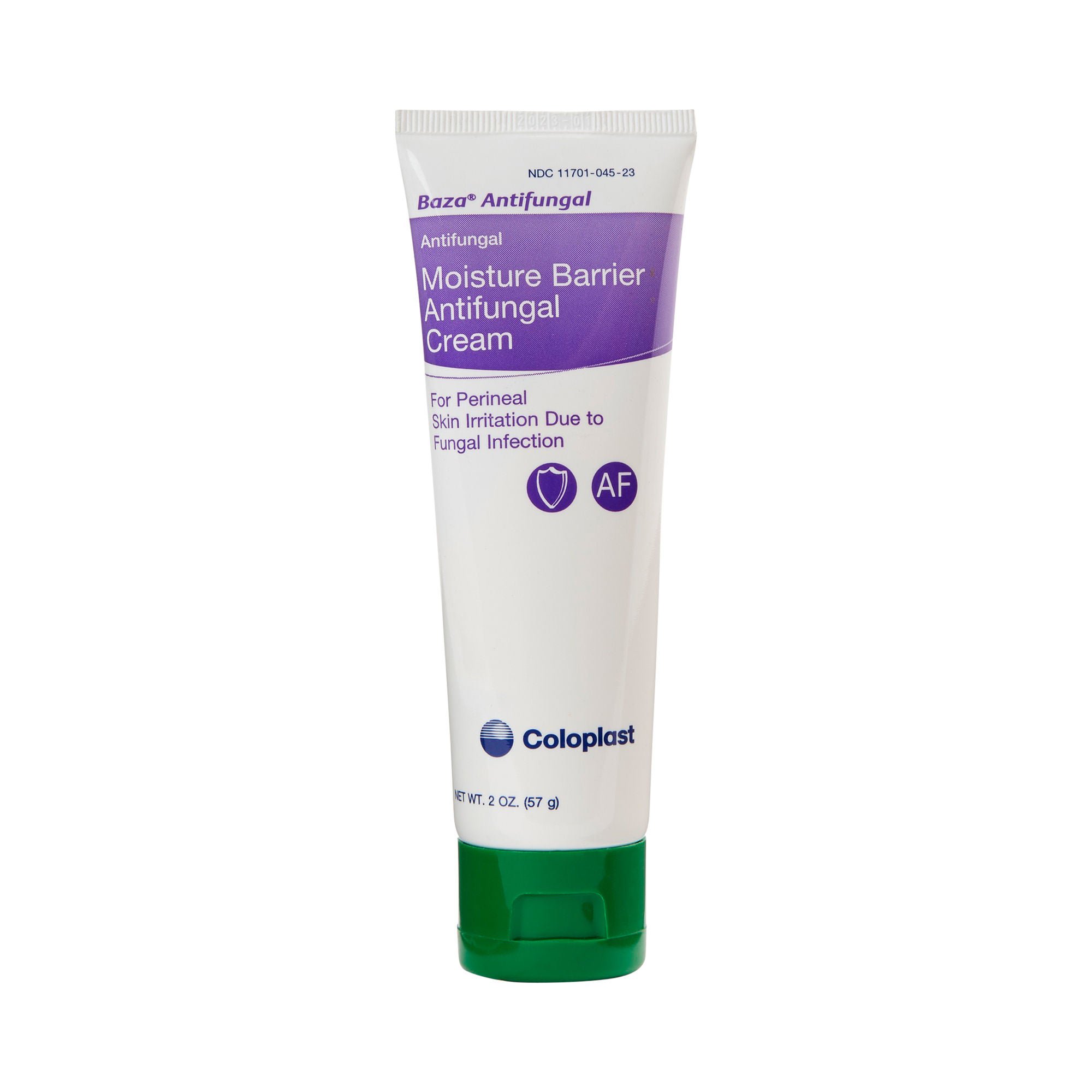 Baza® Antifungal Skin Protectant Cream, Scented, CHG-Compatible, 2-ounce tube