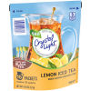 Crystal Light Lemon Iced Tea Drink Mix, 16 ct Pitcher Packets