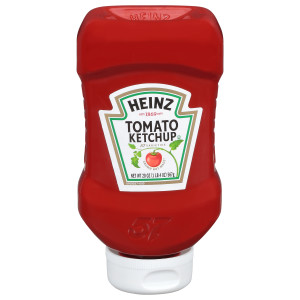 HEINZ Ketchup, 20 oz. FOREVER FULL Inverted Bottles (Pack of 30) image