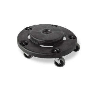 Rubbermaid Commercial, BRUTE®, Black, Receptacle Dolly