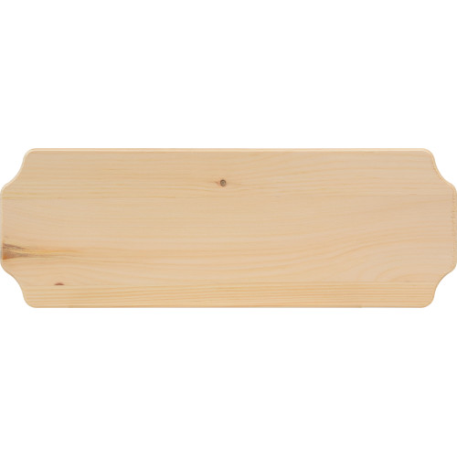 Natural Pine Address Plaque (6