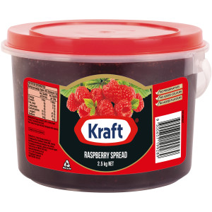 kraft® raspberry spread 2.5kg image