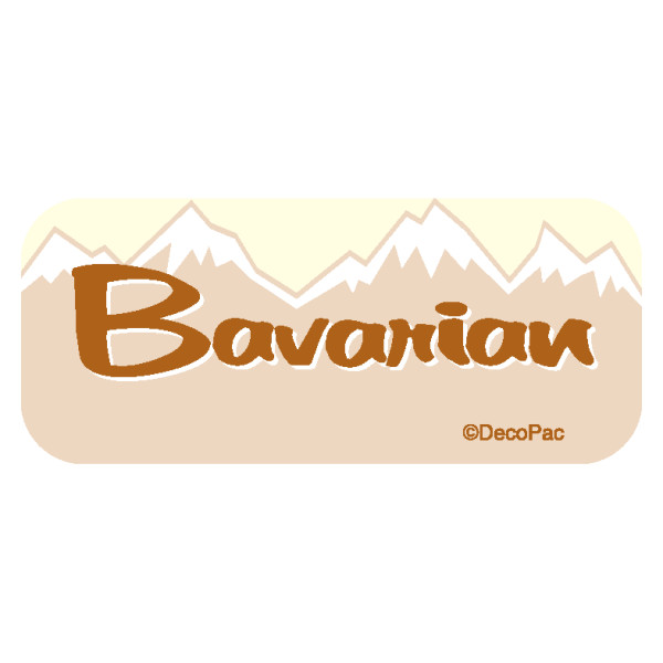 Bavarian Promotional Label