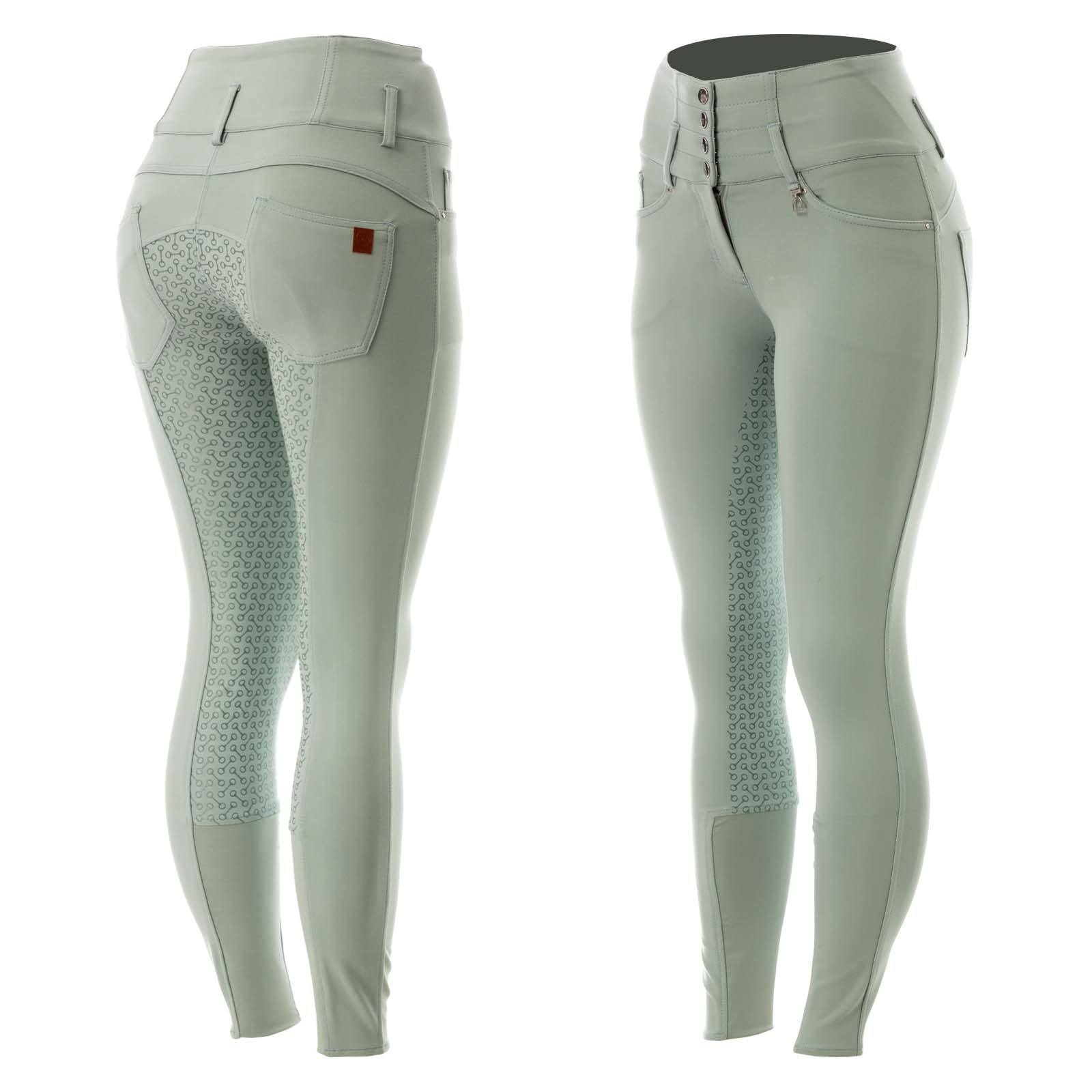 Horze Tara Womens High Waist Silicone Full Seat Breeches