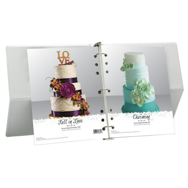 Wedding and Anniversary 3-Ring Binder The Magic of Cakes® Wedding Page