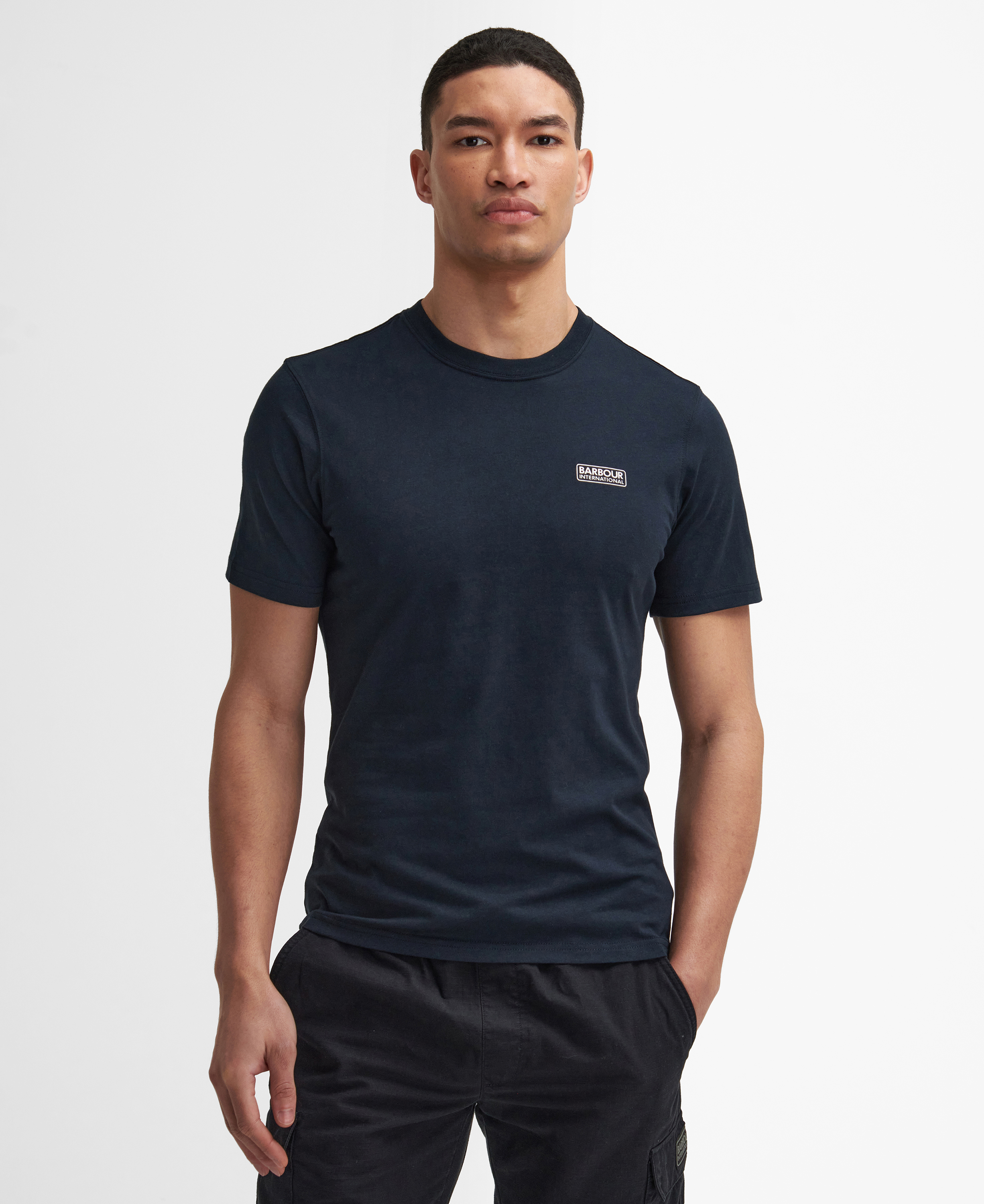 T-shirt con logo piccolo image number 0