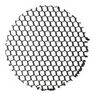 Trac-Master®, HCLBL Series, Hexagonal Cell Louver, 2 in. Dia., Black