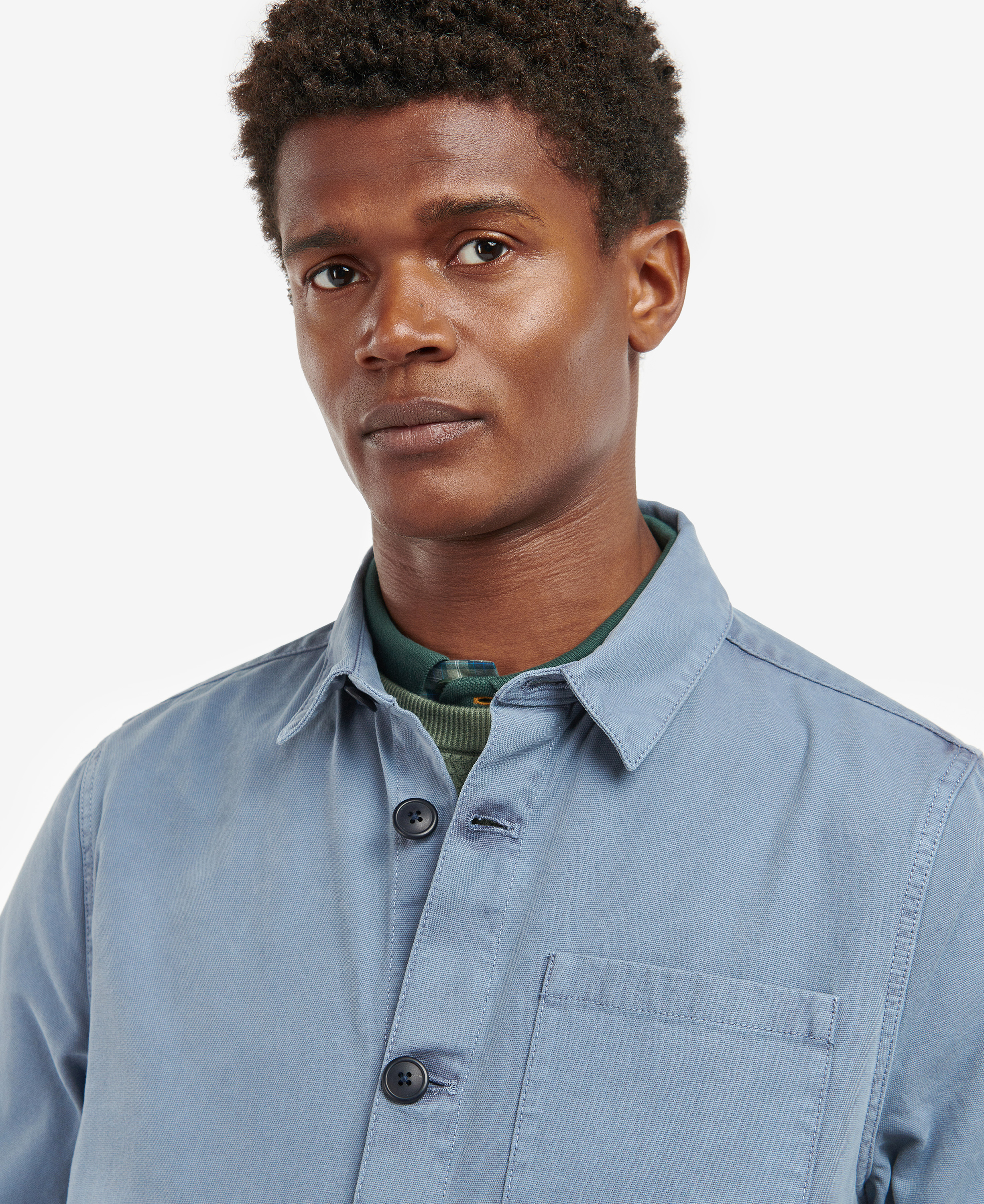 Washed Cotton Overshirt image number 3