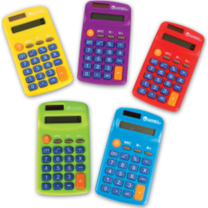 Rainbow Calculators, Set of 10