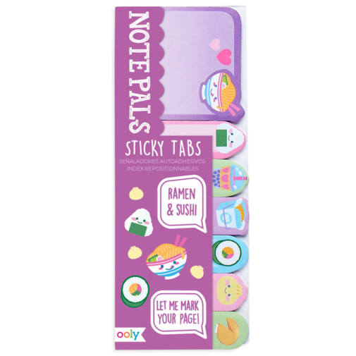 Note Pals Sticky Tabs - Ramen & Sushi