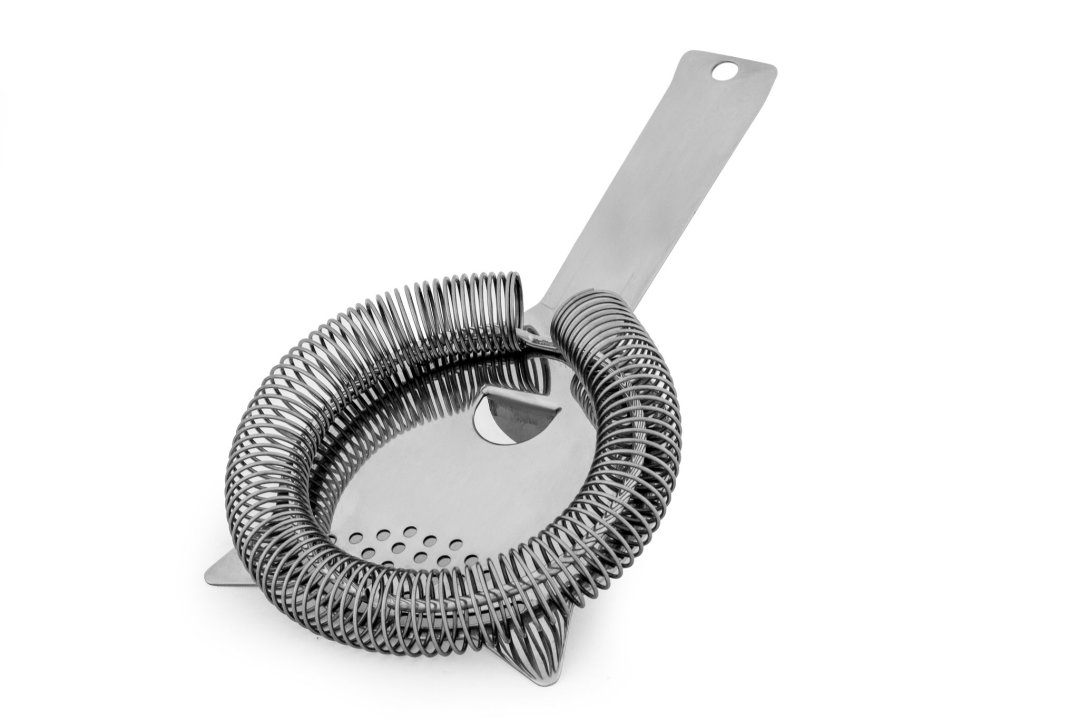 Colador de cóctel de color plata