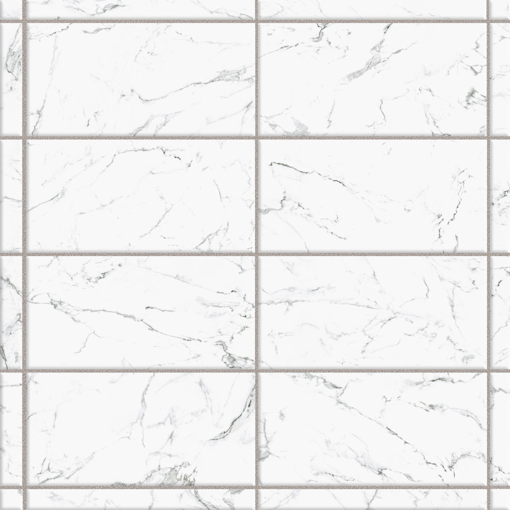 Timeless Calacatta 12-7/8 in. x 25-5/8 in. Porcelain Floor and Wall Tile
