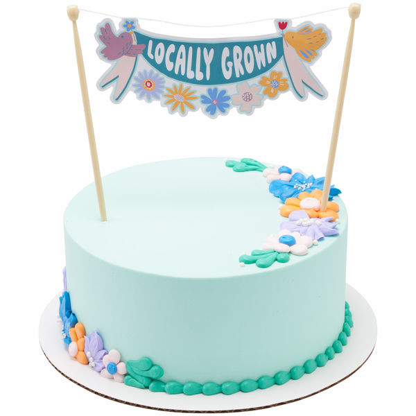 Locally Grown Banner. Locally Grown Ribbon Label Sign Set Vector...