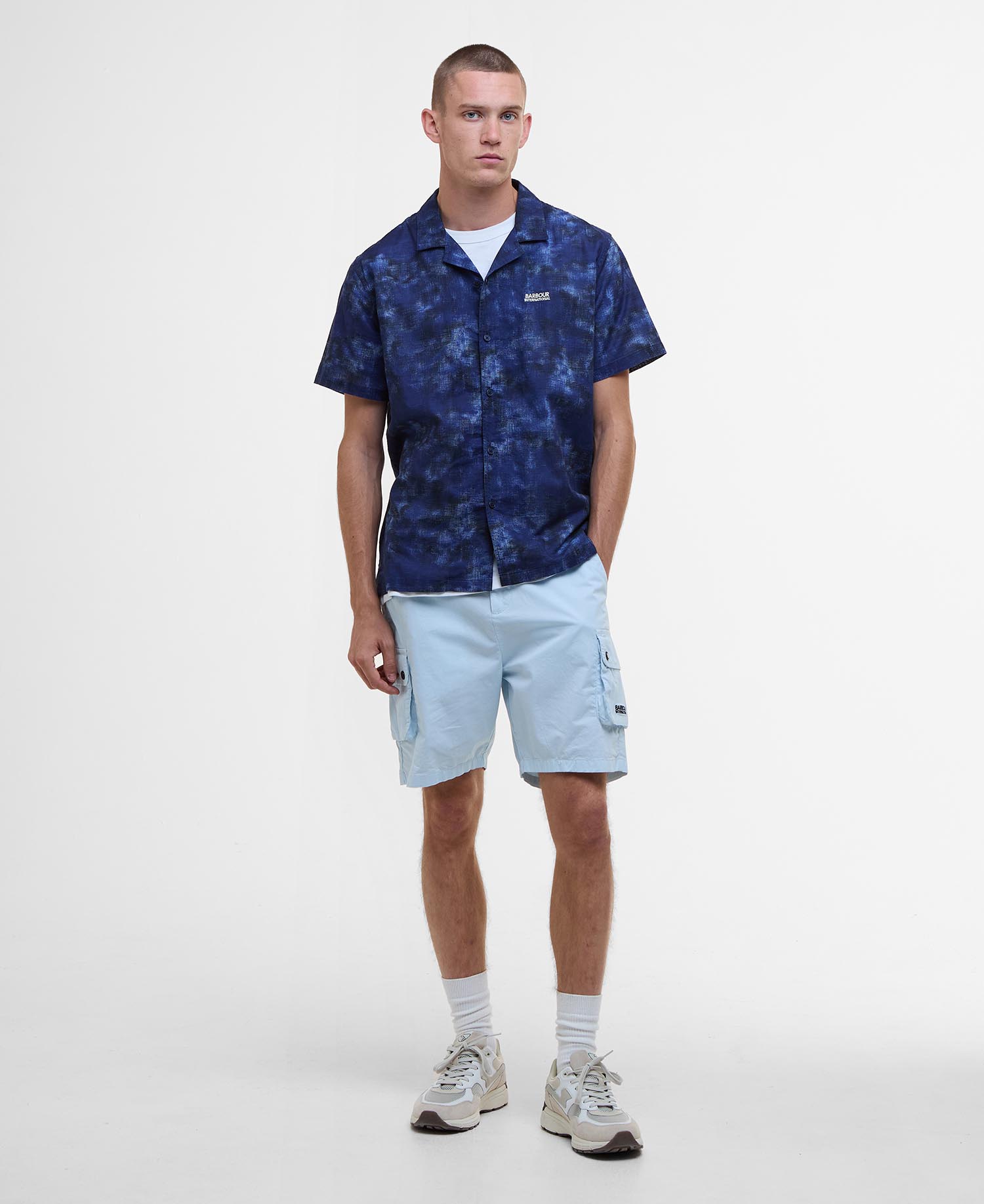 Camo Ikat Short-Sleeved Shirt image number 1
