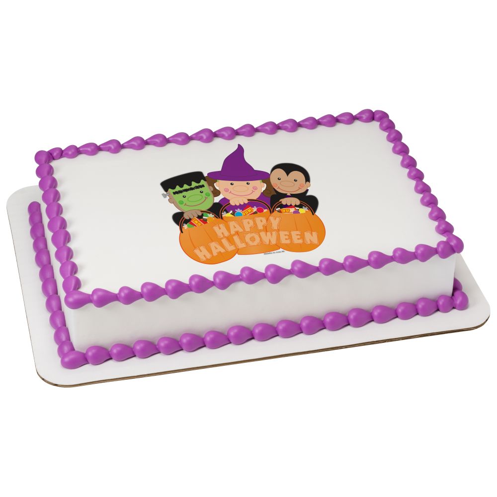 Image Cake Trick or Treaters
