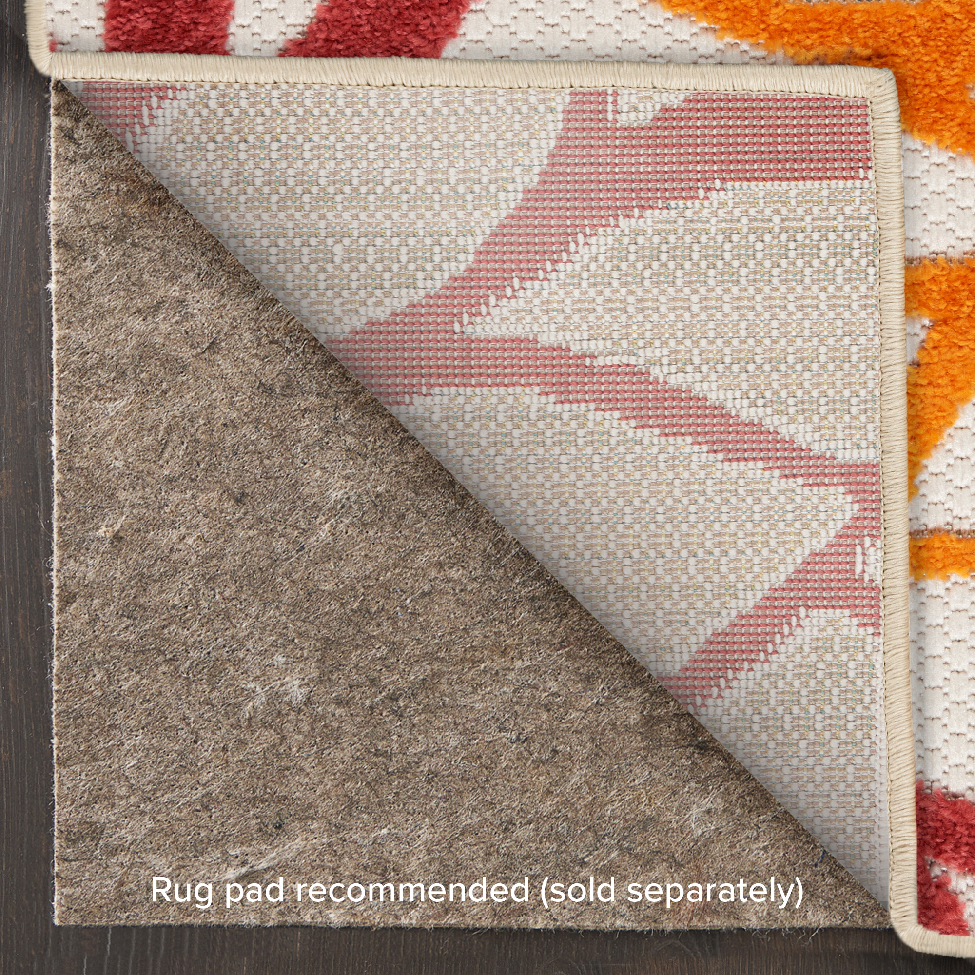Nourison Aloha 7'10" x 10'6" Red Multicolor Tropical Rug