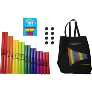 Boomwhacker Percussion Tubes Boom! Whack! Pop! Kit