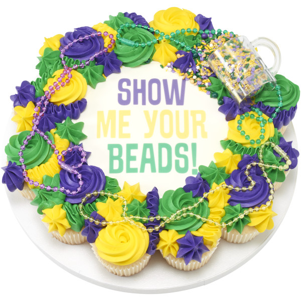 Mardi Gras Bead Necklace Layon