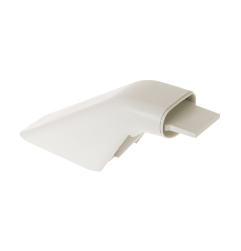 GE® RANGE DOOR HANDLE END CAP,  BISQUE