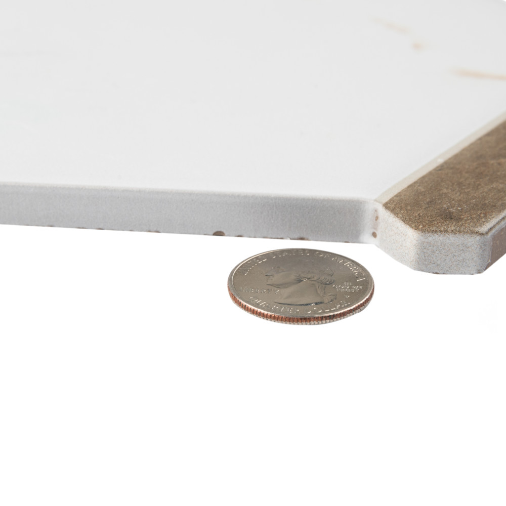 Marcotto Panal Calacatta Gold with Terra Picket 8-5/8 in. x 9-7/8 in. Porcelain Floor and Wall Tile