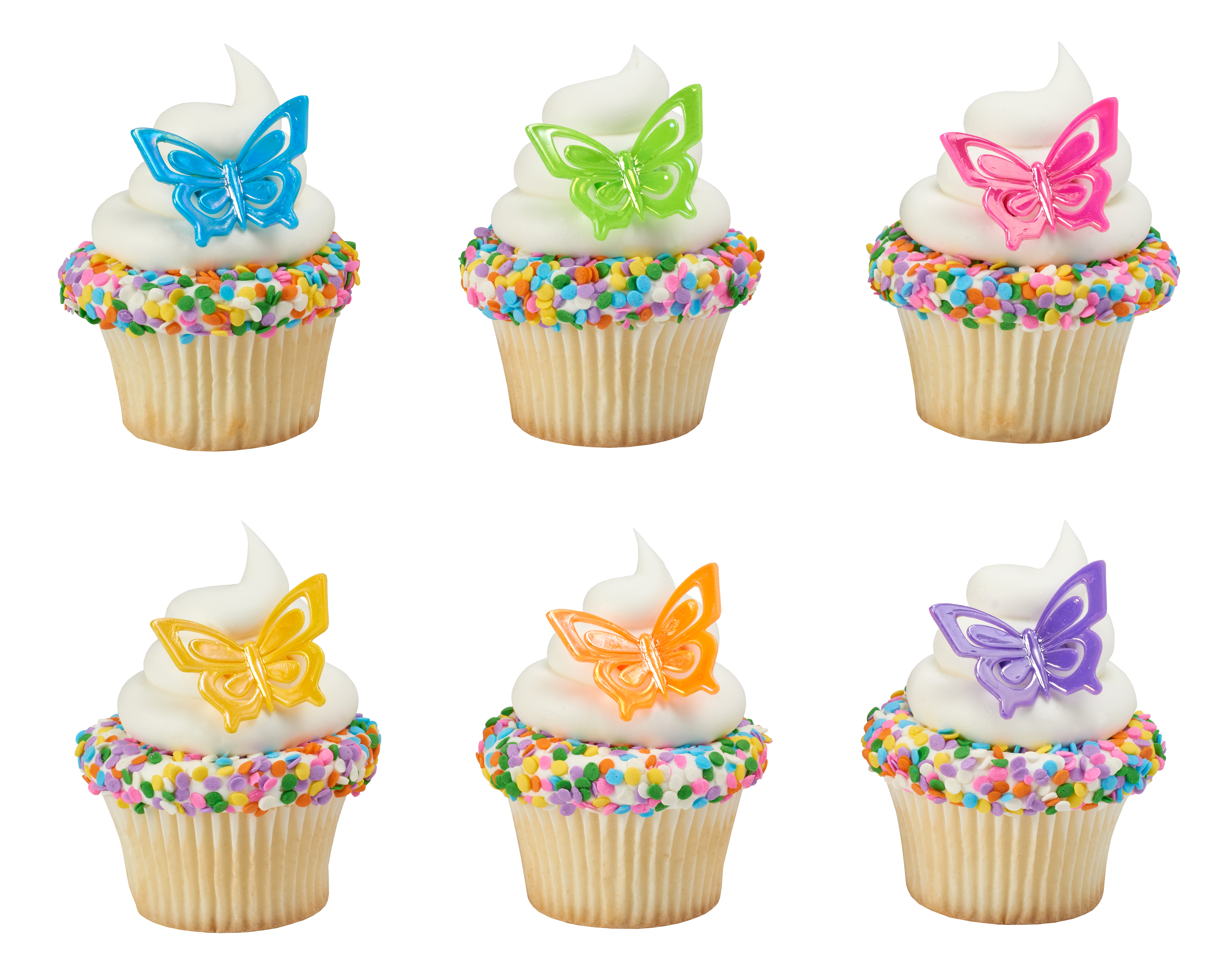 Butterfly Cupcake Rings DecoPac