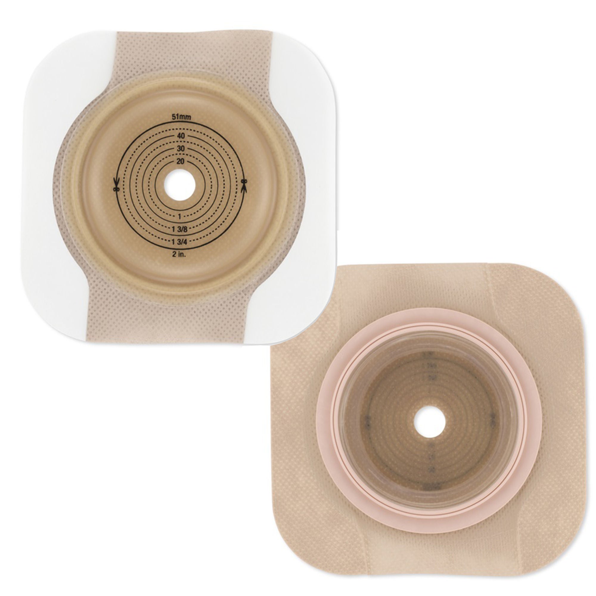 CeraPlus™ Soft Convex Skin Barriers with Integrated Floating 57 mm Flange