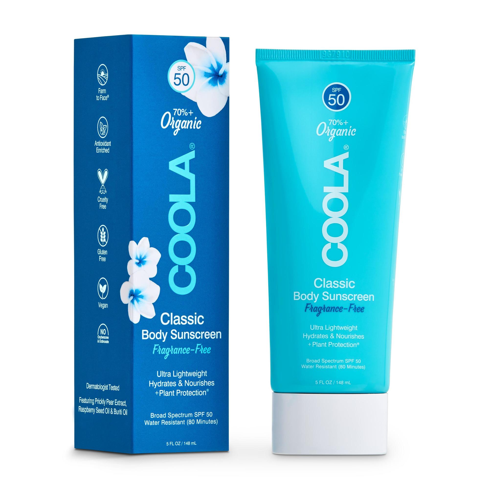 Coola® Classic Body Organic SPF 50 Sunscreen Lotion