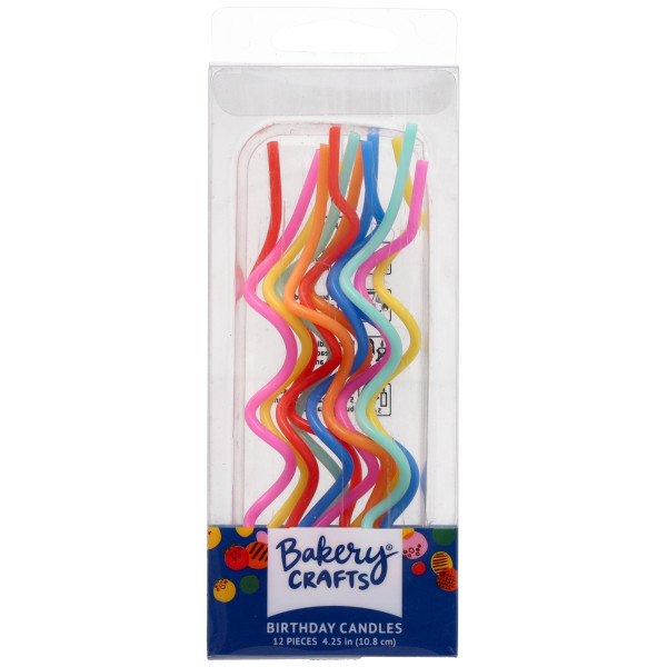 Bright Twist  Shaped Candles
