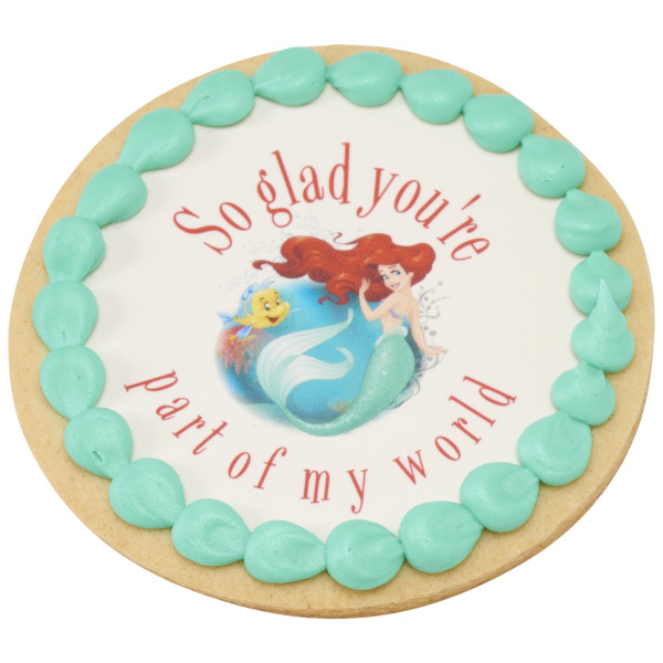 Disney Princess The Little Mermaid Make A Splash PhotoCake® Edible Image®