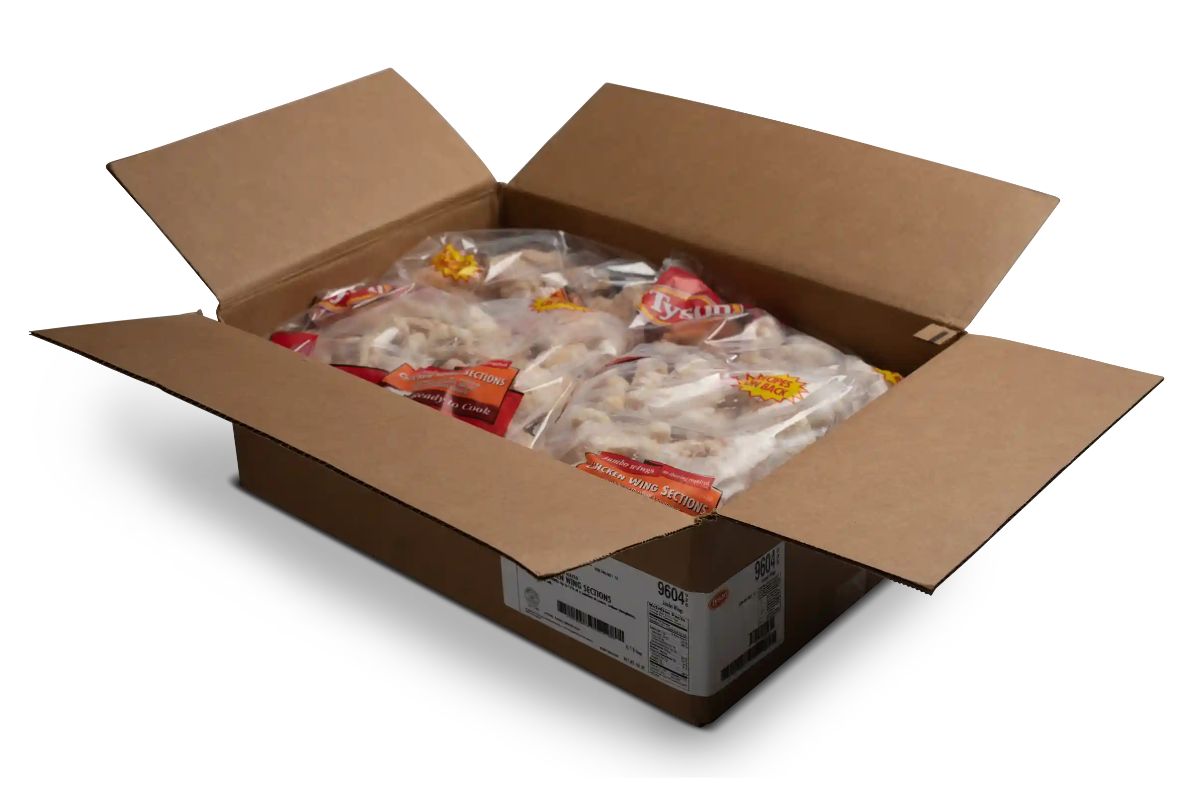 Tyson® Uncooked Bone-In Chicken Wing Sections, Jumbo_image_31