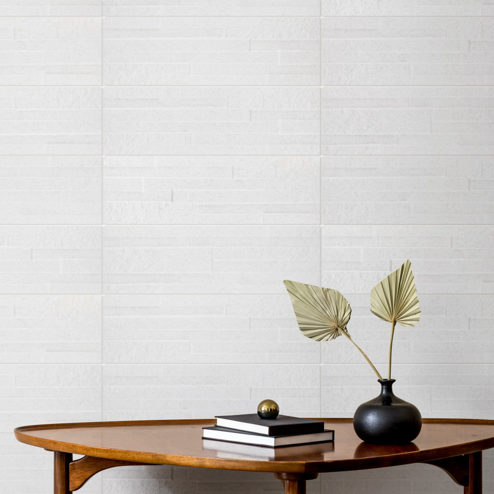 Sample – Tikal White Ceramic Wall Tile