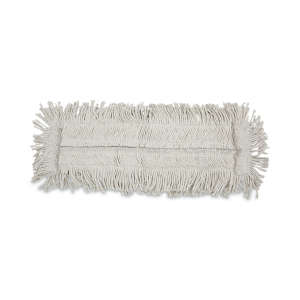 Boardwalk, Disposable Cotton Dust Mop, 24"W, White