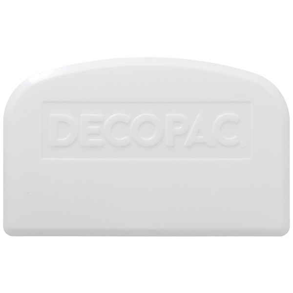 Cake Decorators Plastic Icing Scraper