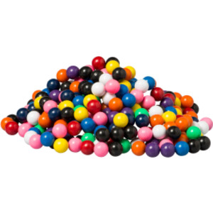 Solid-Colored Magnet Marbles, Set of 400