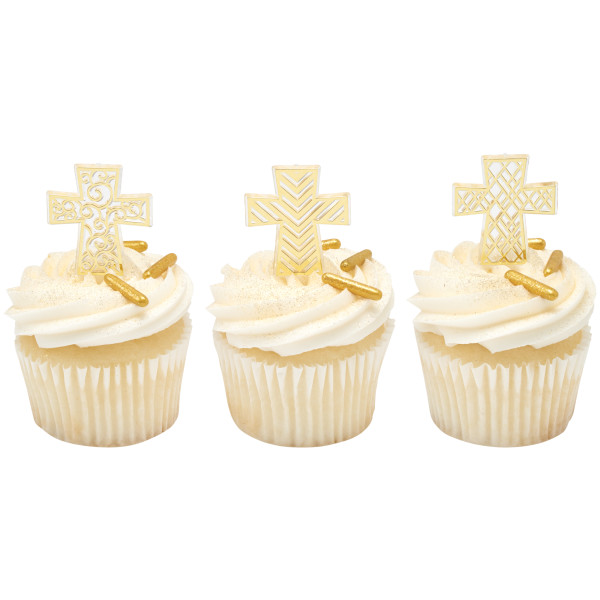 Gold Cross Assortment DecoPics®