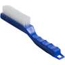 Carlisle, Flo-Pac, 5.5in, Thin Line Utility Scratch Brush, 11.5in Overall Length, Nylon Bristles, Blue