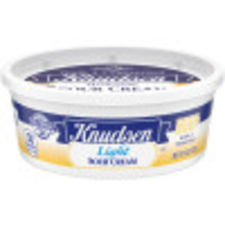 Knudsen Original Light Sour Cream 8 oz Tub