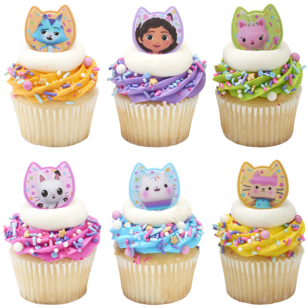 DreamWorks Gabby's Dollhouse Cupcake Rings
